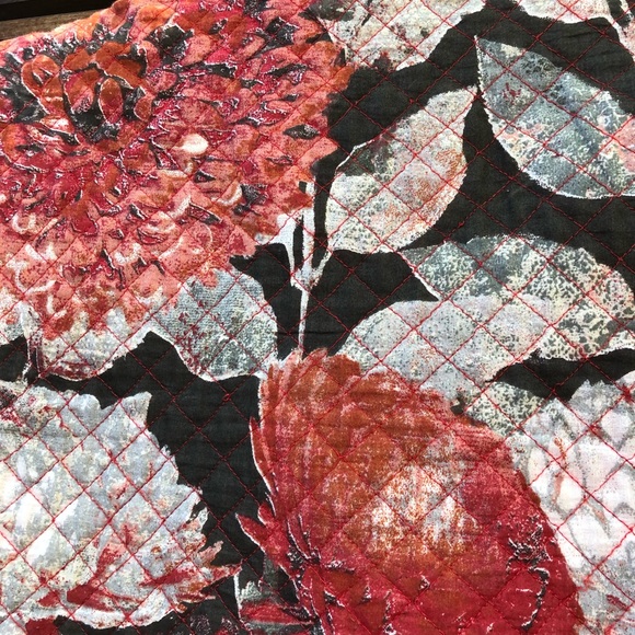 ♥️♥️😍Quilted style Chico reds browns jacket Sz 1 - Picture 4 of 8